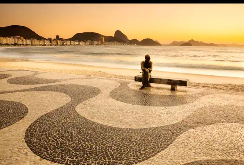 Loft Praia De Copacabana Rio de Janeiro Esterno foto